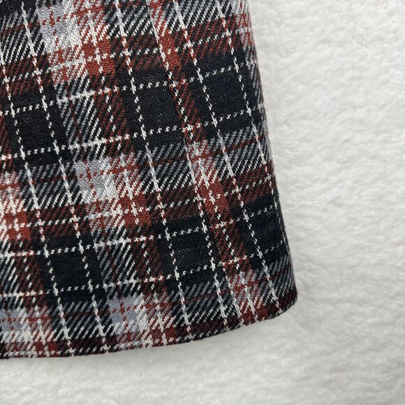 Vintage Jantzen Wool Pleated Plaid Midi Skirt Size 12 Preppy Academia Heritage - Picture 5 of 7
